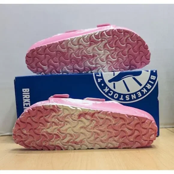 Birkenstock Arizona EVA Multi Pink & White Waterproof Sandals Womens 10 EU41 NIB - Picture 9 of 13